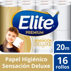PAPEL HIGIÉNICO SENSACIÓN DELUXE (16 ROLLOS)