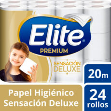 PAPEL HIGIÉNICO SENSACIÓN DELUXE (24 ROLLOS)