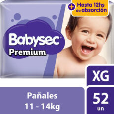 PAÑALES TALLA XG 11 - 14KG 12HRS DE ABSORCIÓN (52 UNIDADES)