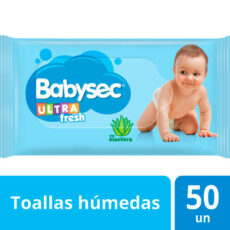 TOALLAS HÚMEDAS ULTRA FRESH (50 UNIDADES)